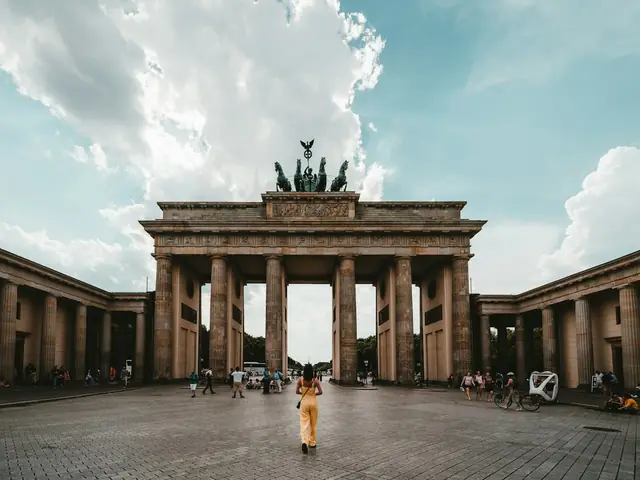 The Brandenburg Gate in Berlin