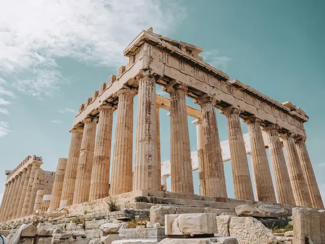 The Parthenon on the Acropolis in Athens