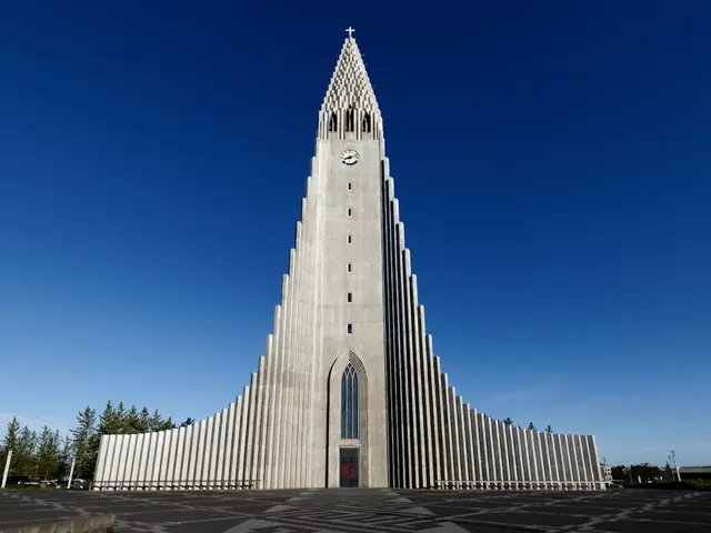 Hallgrímskirkja church in Reykjavík