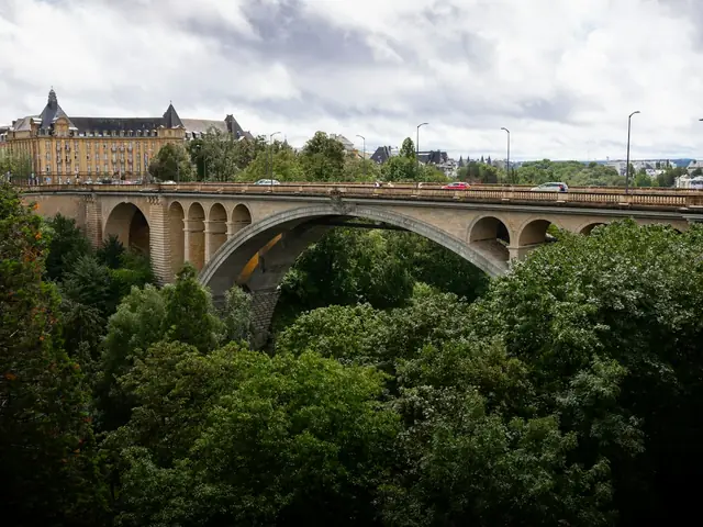 The Adolphe Bridge in Luxembourg City