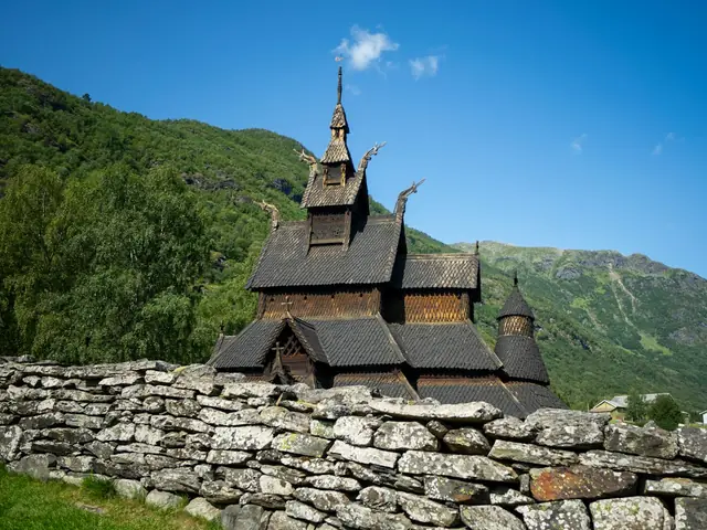 Borgund Stave Church in Lærdal