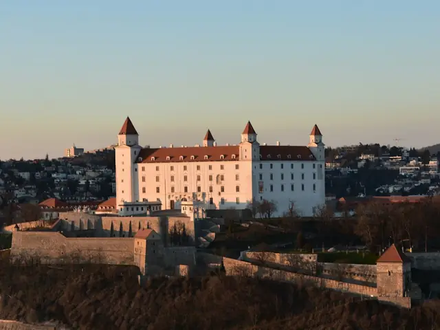 Bratislava Castle above the city